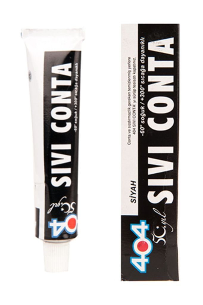 404 Sıvı Conta Siyah 45gr